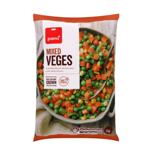 Pams Mixed Veges
